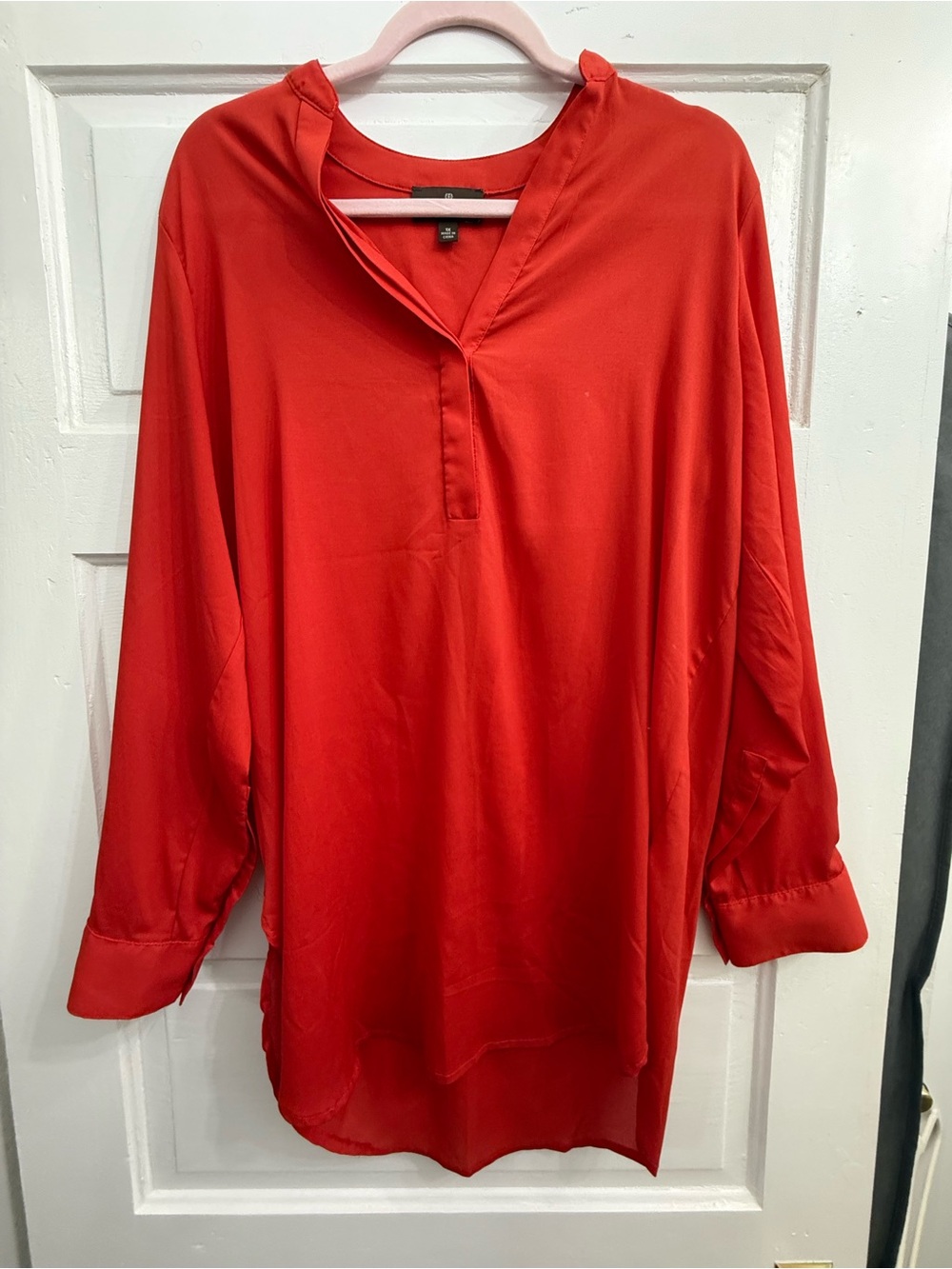 Fenn Wright Manson Bold Red V-Neck Tunic